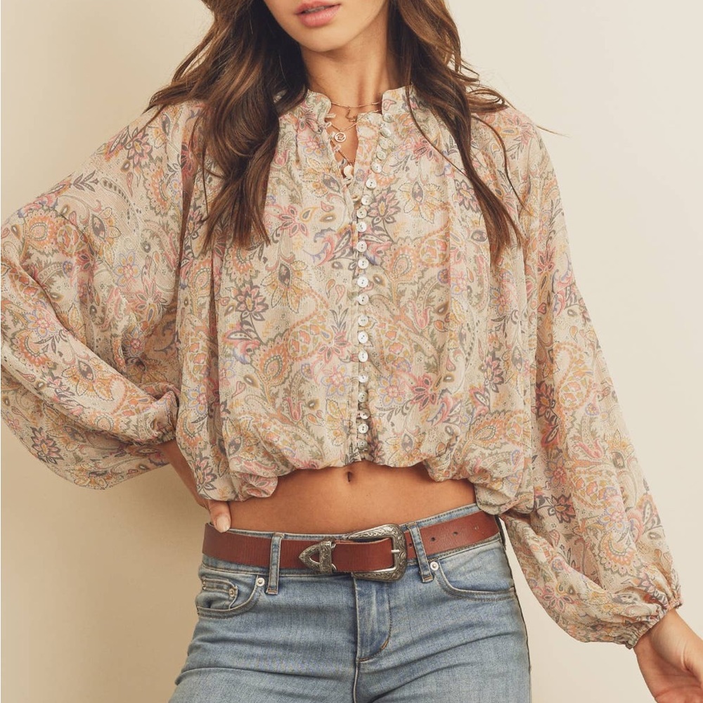 Paisley Blouse